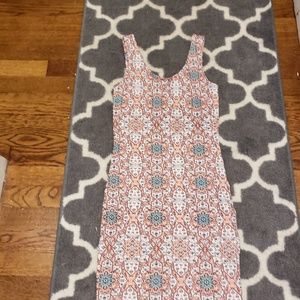 Patterned Bodycon Dress